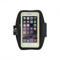 Nathan Run SonicStorm Smartphone Carrier - Black/Safety Yellow
