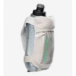 Nathan QuickSqueeze Insulated 18oz - Vapor Grey/Mint Hydration, Belts, And Waterbottles