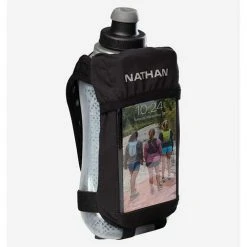 Nathan Hydration, Belts, And Waterbottles QuickSqueeze View Insulated 18oz - Black/Marine Blue