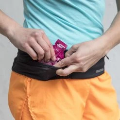 Nathan The Zipster Lite Training Waist Belt - Black Run