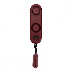 Nathan SaferRun Ripcord Siren Personal Alarm - Tigerlily/Red Dahlia