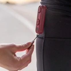 Nathan SaferRun Ripcord Siren Personal Alarm - Tigerlily/Red Dahlia 8 Nathan SaferRun Ripcord Siren Personal Alarm - Tigerlily/Red Dahlia