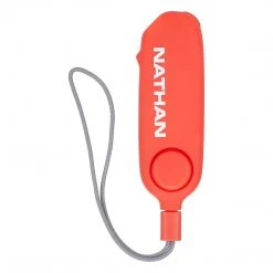 Nathan SaferRun Ripcord Siren + Strobe Light - Red Dahlia