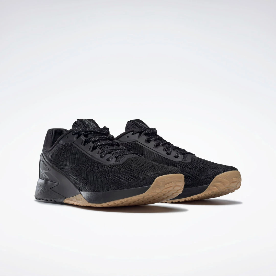 Reebok Shoes Men's Nano X1 Cross Training Shoe - Black/Tan Gum - Regular (D)