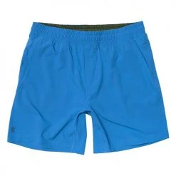 Rhone Apparel Men's Mako Short 7in Unlined - Bright Cobalt