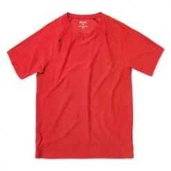 Rhone Apparel Men's Reign Short Sleeve Shirt - Chili Pepper
