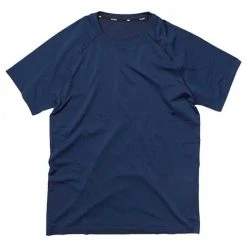 Rhone Apparel Men's Reign Tech Short Sleeve Shirt - Estate Blue/Navy