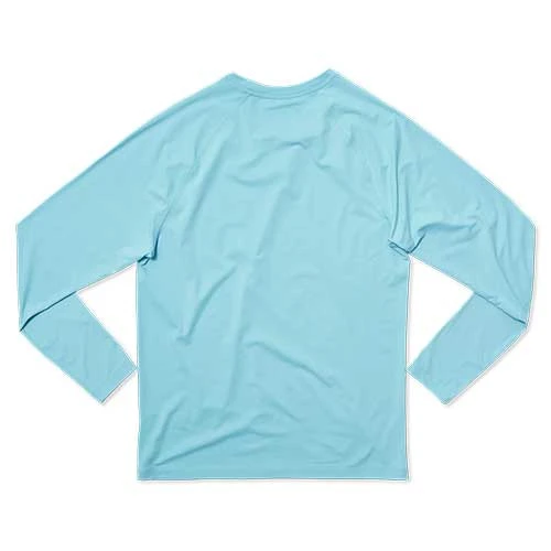 Rhone Apparel Men's Reign Long Sleeve Shirt - Fountain Blue 2 Rhone Apparel Men's Reign Long Sleeve Shirt - Fountain Blue