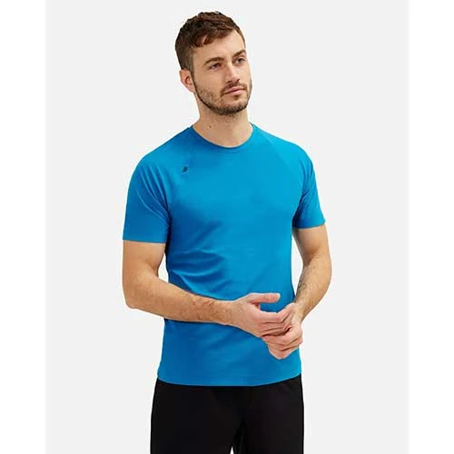 Rhone Apparel Men's Reign Short Sleeve Shirt - Blue Jewel Heather 4 Rhone Apparel Men's Reign Short Sleeve Shirt - Blue Jewel Heather