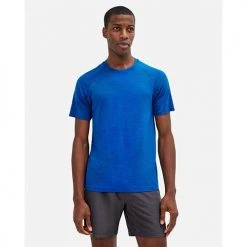 Rhone Apparel Men's Reign Tech Short Sleeve - Blueberry