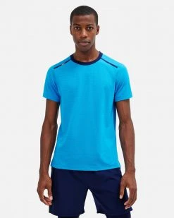 Rhone Apparel Men's Swift Short Sleeve - Brillant Blue