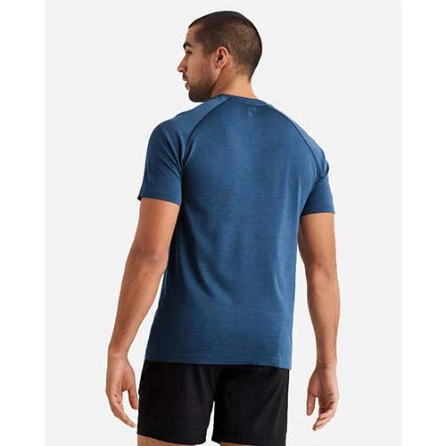 Rhone Apparel Men's Reign Tech Short Sleeve Shirt - Estate Blue/Navy 5 Rhone Apparel Men's Reign Tech Short Sleeve Shirt - Estate Blue/Navy