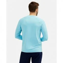 Rhone Apparel Men's Reign Long Sleeve Shirt - Fountain Blue 9 Rhone Apparel Men's Reign Long Sleeve Shirt - Fountain Blue