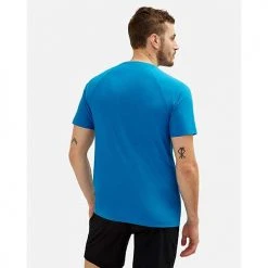 Rhone Apparel Men's Reign Short Sleeve Shirt - Blue Jewel Heather 10 Rhone Apparel Men's Reign Short Sleeve Shirt - Blue Jewel Heather