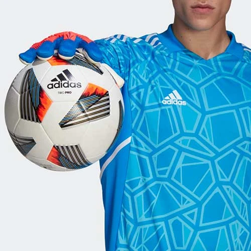 Adidas Soccer Accessories Men's Predator Pro Gloves - Hi-Res Blue / Turbo / White 4 Adidas Soccer Accessories Men's Predator Pro Gloves - Hi-Res Blue / Turbo / White