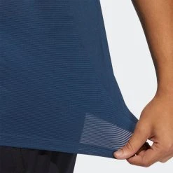 Adidas Men's Aero 3S Tee - Crew Navy Apparel