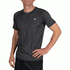 Rabbit Men's EZ Tee Short Sleeve Shirt - Black Heather Apparel
