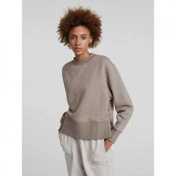 Varley Tops Women's Eton Sweat - Cashew Marl