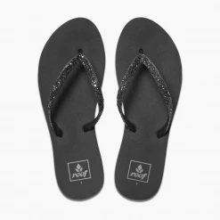 Reef Shoes Women's Stargazer Sandals - Black/Black- Regular (B) 5 Reef Shoes Women's Stargazer Sandals - Black/Black- Regular (B)
