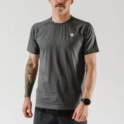 Rabbit Men's EZ Tee Perf Short Sleeve Top - Charcoal Apparel