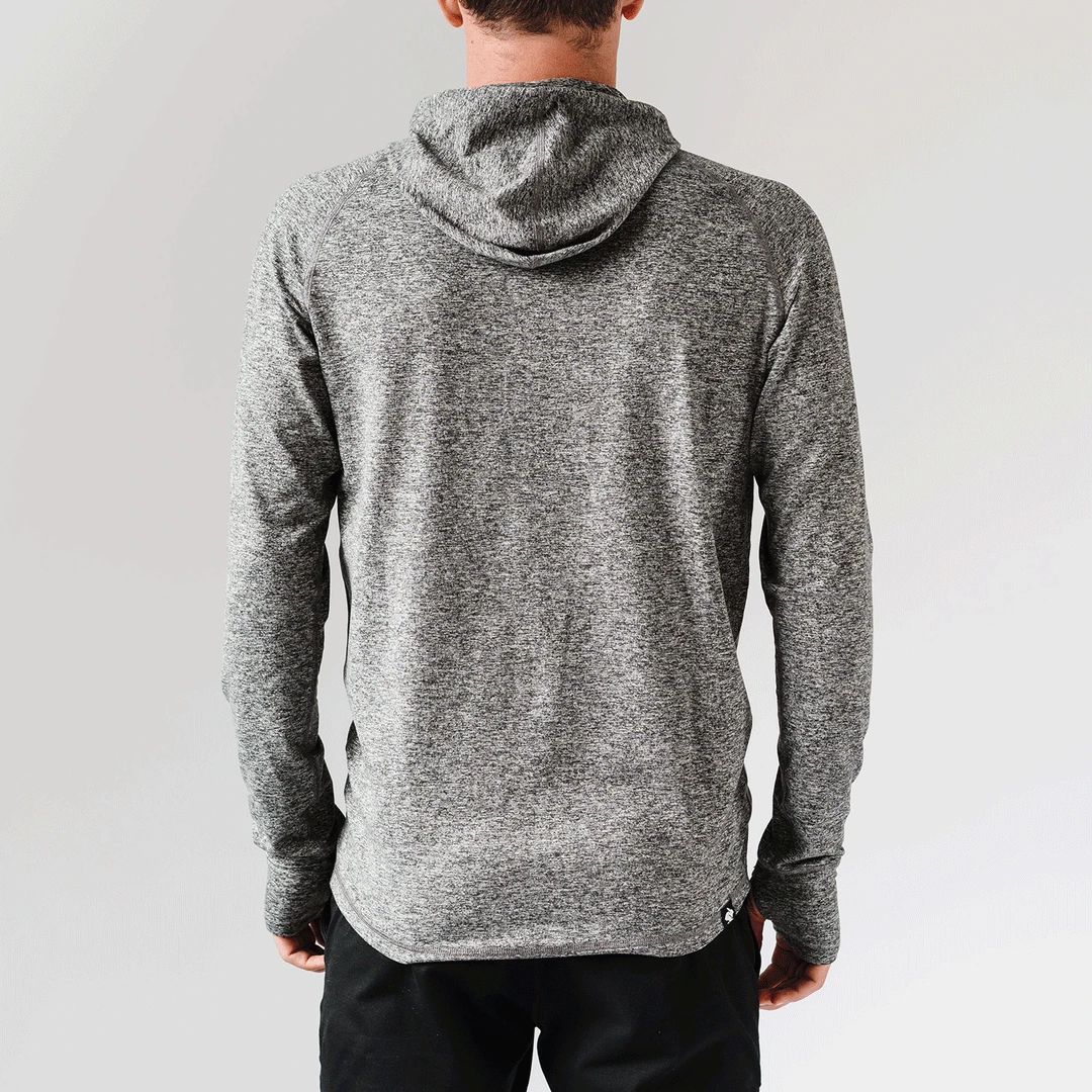 Rabbit Apparel Men's EZ Hoodie - Charcoal 2 Rabbit Apparel Men's EZ Hoodie - Charcoal