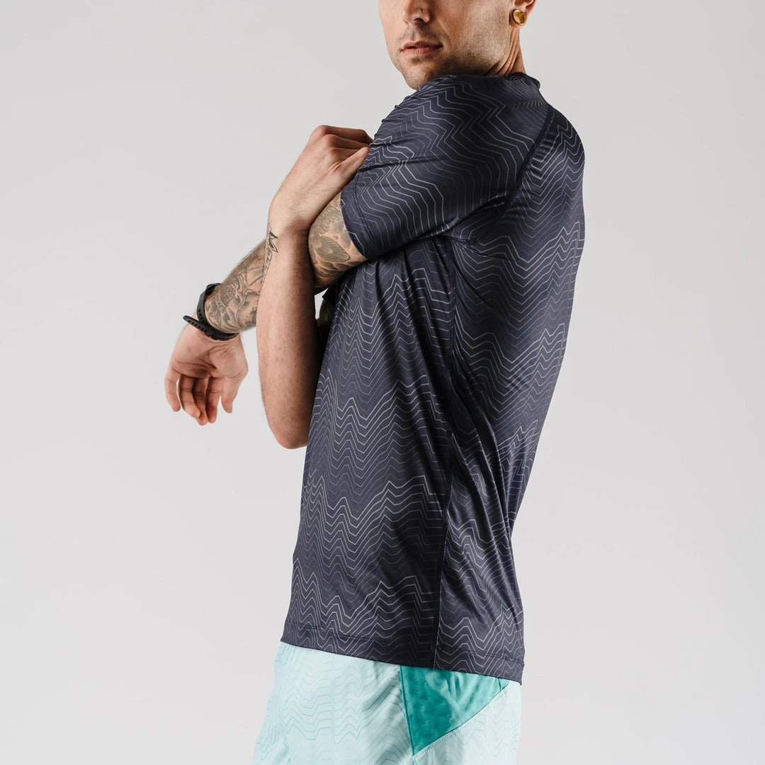 Rabbit Apparel Men's EZ Tee Trail Short Sleeve - Night Sky 3 Rabbit Apparel Men's EZ Tee Trail Short Sleeve - Night Sky