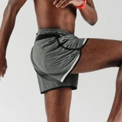 Rabbit Men's Quadtastic 5in. Shorts - Charcoal