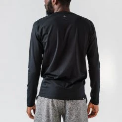 Rabbit Apparel Men's EZ Tee Perf Long Sleeve Top - Black