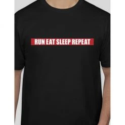 Chip Time Running Unisex A Runner's Life T-Shirt - Black Apparel