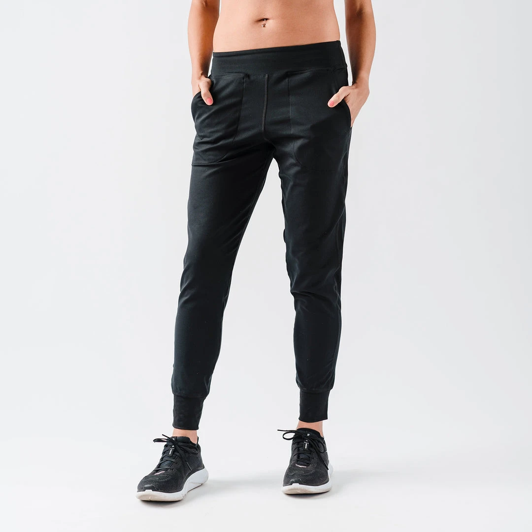 Rabbit Women's Jogalongs Pants - Black 1 Rabbit Women's Jogalongs Pants - Black