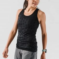 Rabbit Tops Women's Bunny Hop Support Tank Top - Black 7 Rabbit Tops Women's Bunny Hop Support Tank Top - Black