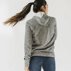 Rabbit Tops Women's Run & Chill Hoody - Charcoal
