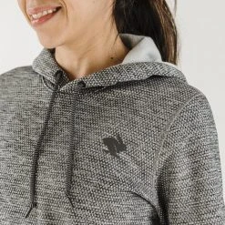 Rabbit Tops Women's Run & Chill Hoody - Charcoal
