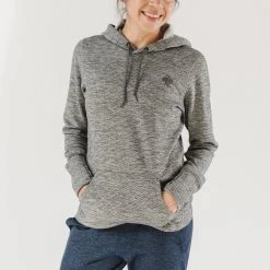 Rabbit Tops Women's Run & Chill Hoody - Charcoal