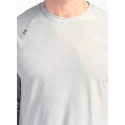 Rhone Apparel Men's Reign Long Sleeve Shirt - Light Grey Heather 10 Rhone Apparel Men's Reign Long Sleeve Shirt - Light Grey Heather