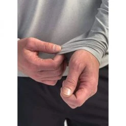 Rhone Apparel Men's Reign Long Sleeve Shirt - Light Grey Heather 14 Rhone Apparel Men's Reign Long Sleeve Shirt - Light Grey Heather