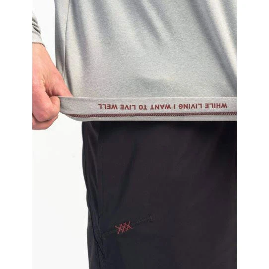 Rhone Apparel Men's Reign Long Sleeve Shirt - Light Grey Heather 8 Rhone Apparel Men's Reign Long Sleeve Shirt - Light Grey Heather