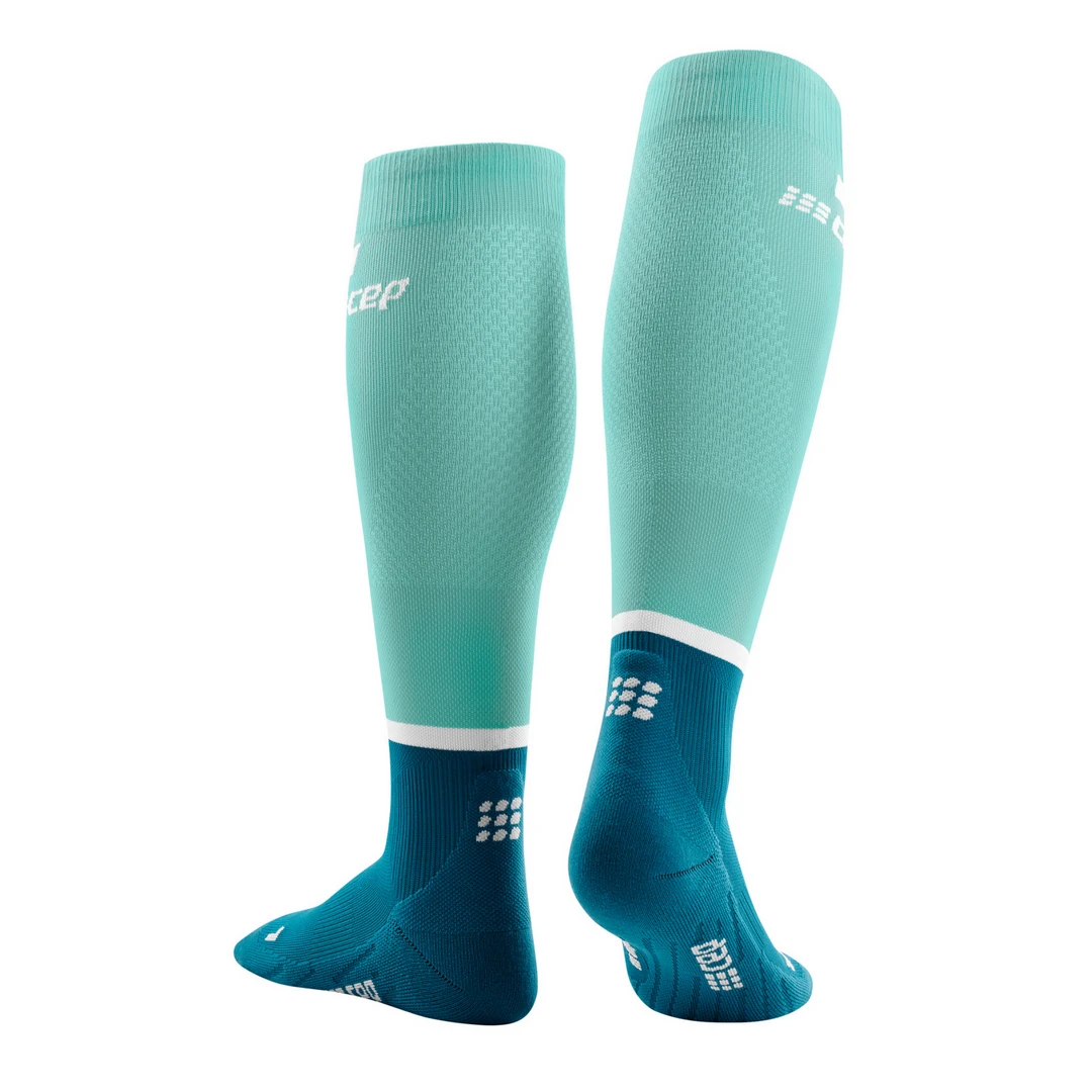 CEP Women's The Run Compression Socks 4.0 - Ocean/Petrol 2 CEP Women's The Run Compression Socks 4.0 - Ocean/Petrol