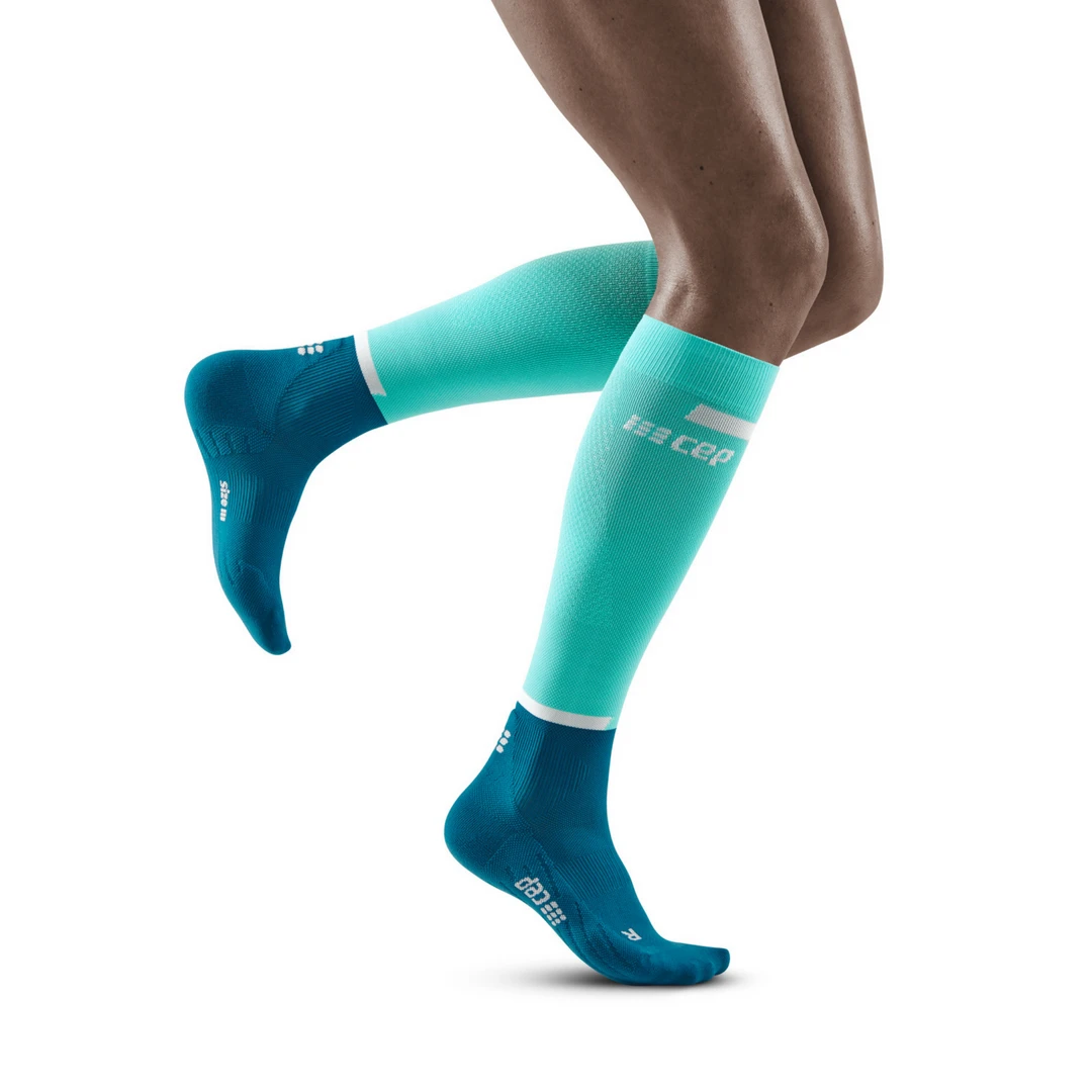 CEP Women's The Run Compression Socks 4.0 - Ocean/Petrol 4 CEP Women's The Run Compression Socks 4.0 - Ocean/Petrol