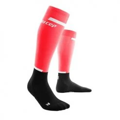 CEP Women's The Run Compression Socks 4.0 - Pink/Black