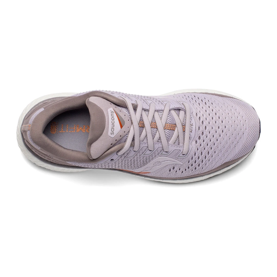 Saucony Women's Triumph 18 Running Shoes - Lilac/Copper - Regular (B) 3 Saucony Women's Triumph 18 Running Shoes - Lilac/Copper - Regular (B)