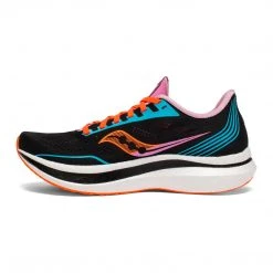 Saucony Women's Endorphin Pro Running Shoe - Future/Black - Regular (B) Shoes