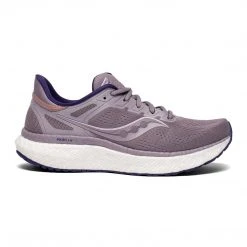 Saucony Women's Hurricane 23 Running Shoe - Zinc/Midnight - Regular (B)
