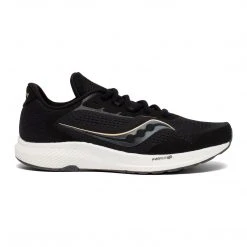 Saucony Shoes Women's Freedom 4 Running Shoe - Black/Sunset - Regular (B)