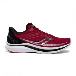 Saucony Shoes Women's Kinvara 12 Running Shoe - Cherry/Storm - Regular (B)