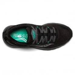 Saucony Women's Excursion TR 15 GTX Trail Running Shoe - Black/Jade- Regular (B)