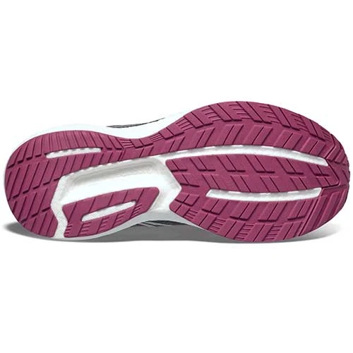 Saucony Women's Triumph 19 Running Shoe- Shadow/Quartz - Regular (B) Shoes 4 Saucony Women's Triumph 19 Running Shoe- Shadow/Quartz - Regular (B) Shoes
