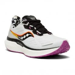 Saucony Shoes Women's Triumph 19 Running Shoe - Reverie - Regular (B)