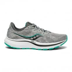 Saucony Shoes Women's Omni 20 Running Shoe - Alloy/Jade - Regular (B)