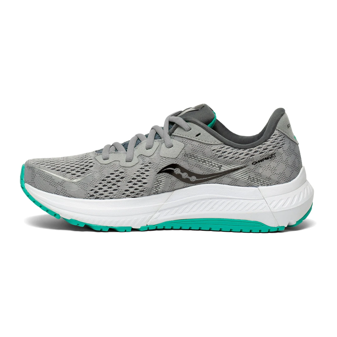Saucony Shoes Women's Omni 20 Running Shoe - Alloy/Jade - Wide (D) 2 Saucony Shoes Women's Omni 20 Running Shoe - Alloy/Jade - Wide (D)